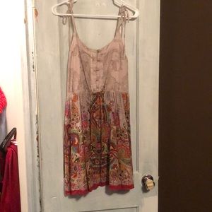 Beautiful multi colored strappy dress